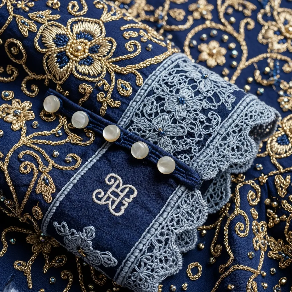 Detailed garment finishes